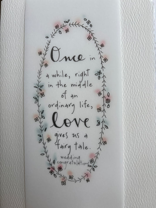 Love Gives Us A Fairytale